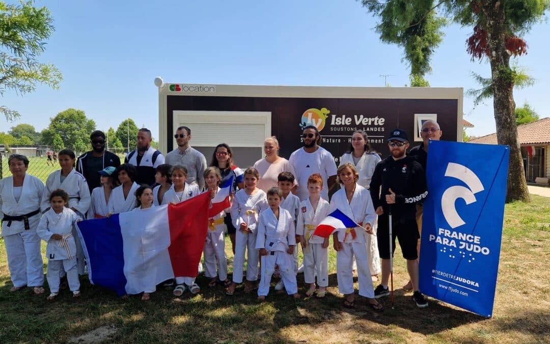 L’Equipe de France de Judo Paralympique au Centre Sportif de Soustons pour l’ultime étape avant les Jeux de Paris