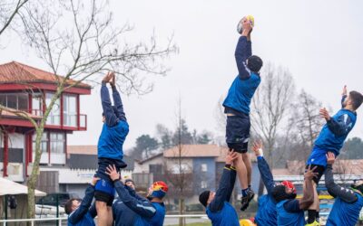 L’Equipe Nationale de Rugby à XV de Roumanie reprend ses quartiers au Centre Sportif Isle Verte à Soustons