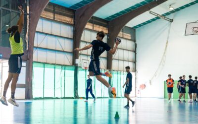 Préparation aux mondiaux pour l’Equipe de France Masculine de Handball U19 en stage au Centre Sportif Isle Verte